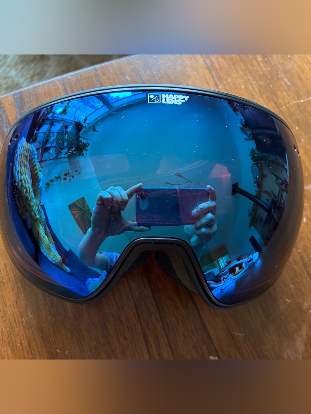 Spy+ Blue Mirrored VR/AR Goggle Lens Cover happy lens :)